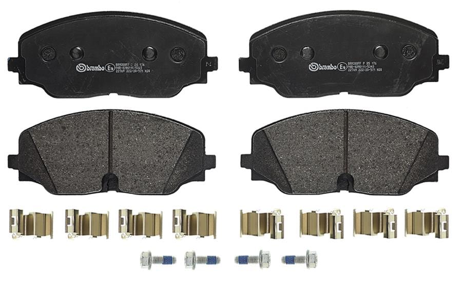 Brembo Brembo Low-Met Brake Pads P85176 Autofit