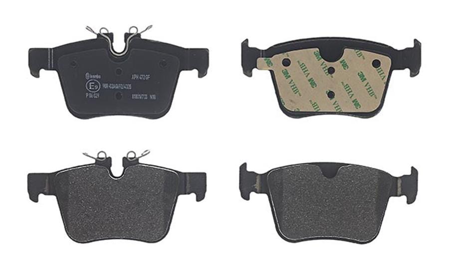 Brembo Brembo Low-Met Brake Pads P86029 Autofit