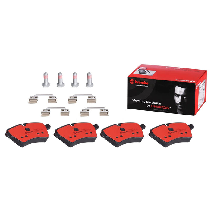 Brembo Brembo NAO Ceramic Brake Pads P06086N Autofit