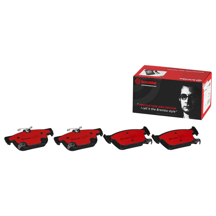Brembo Brembo NAO Ceramic Brake Pads P07009N Autofit