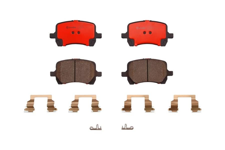 Brembo Brembo NAO Ceramic Brake Pads P10014N Autofit