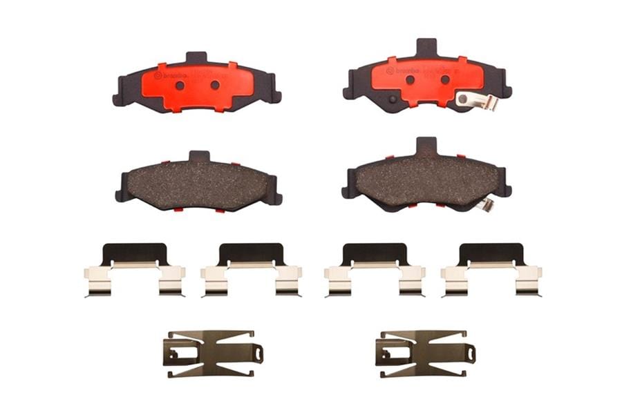 Brembo Brembo NAO Ceramic Brake Pads P10025N Autofit