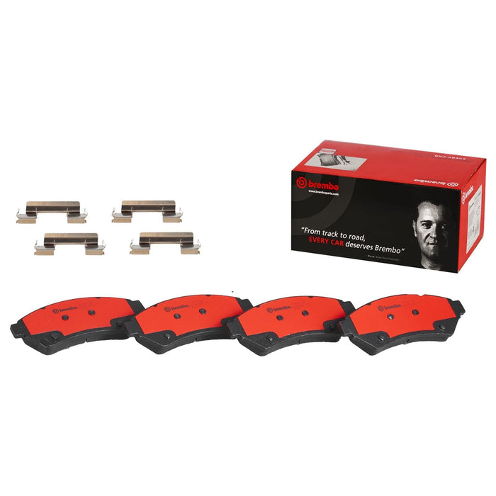 Brembo Brembo NAO Ceramic Brake Pads P10033N Autofit