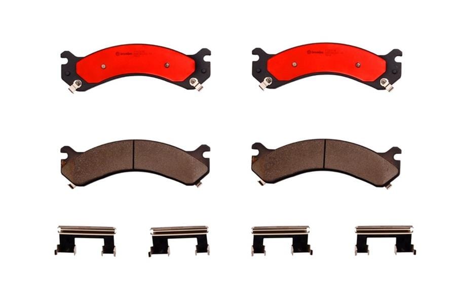 Brembo Brembo NAO Ceramic Brake Pads P10041N Autofit