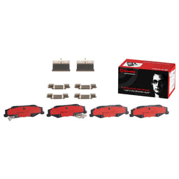 Brembo Brembo NAO Ceramic Brake Pads P10047N Autofit