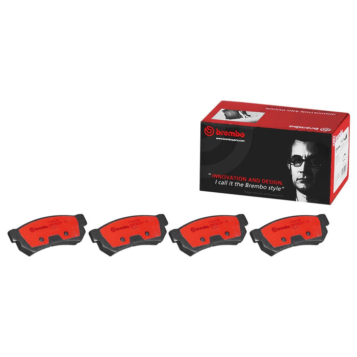 Brembo Brembo NAO Ceramic Brake Pads P10053N Autofit