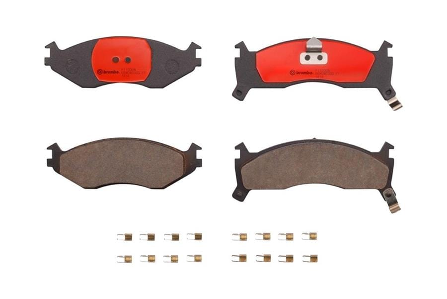 Brembo Brembo NAO Ceramic Brake Pads P11006N Autofit