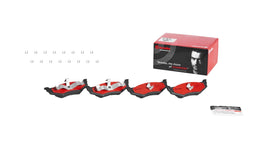 Brembo Brembo NAO Ceramic Brake Pads P11010N Autofit