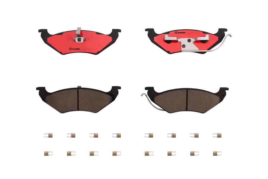 Brembo Brembo NAO Ceramic Brake Pads P11027N Autofit