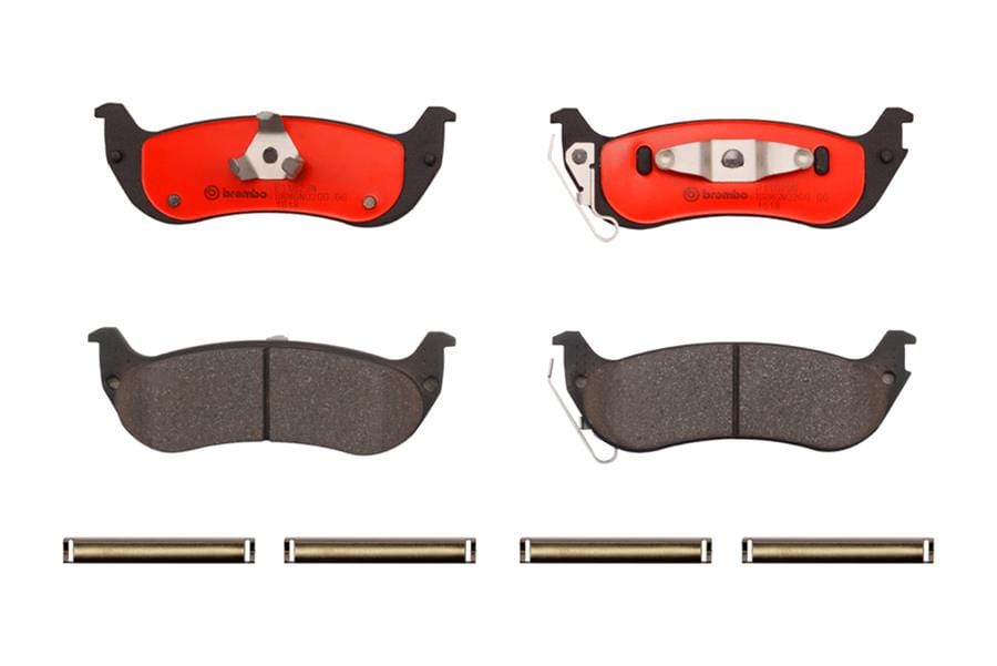 Brembo Brembo NAO Ceramic Brake Pads P11029N Autofit