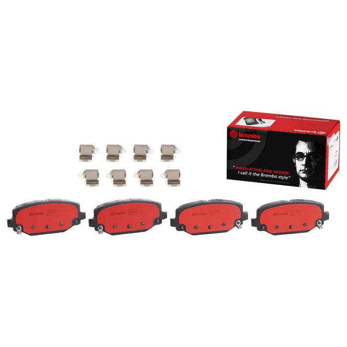 Brembo Brembo NAO Ceramic Brake Pads P11032N Autofit