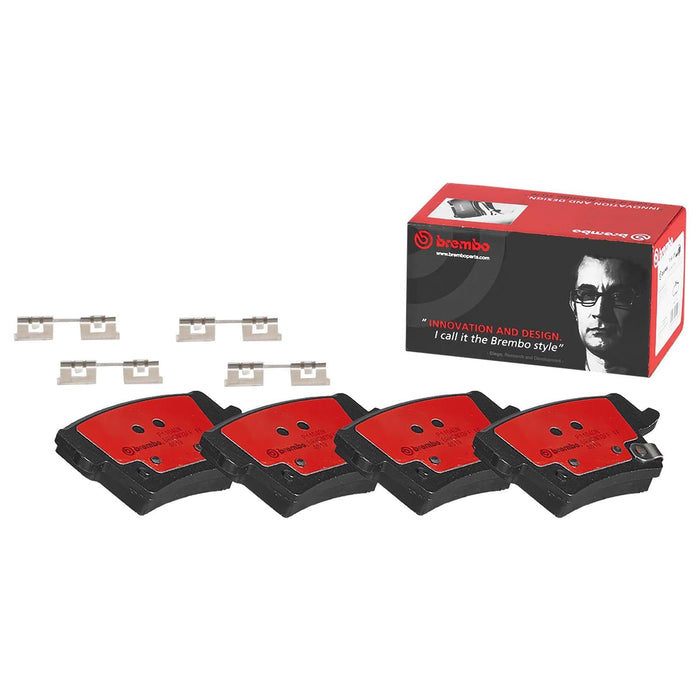 Brembo Brembo NAO Ceramic Brake Pads P11040N Autofit