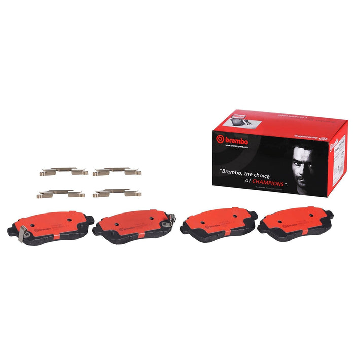 Brembo Brembo NAO Ceramic Brake Pads P16013N Autofit