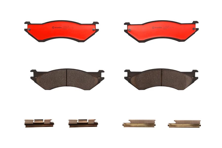 Brembo Brembo NAO Ceramic Brake Pads P18003N Autofit