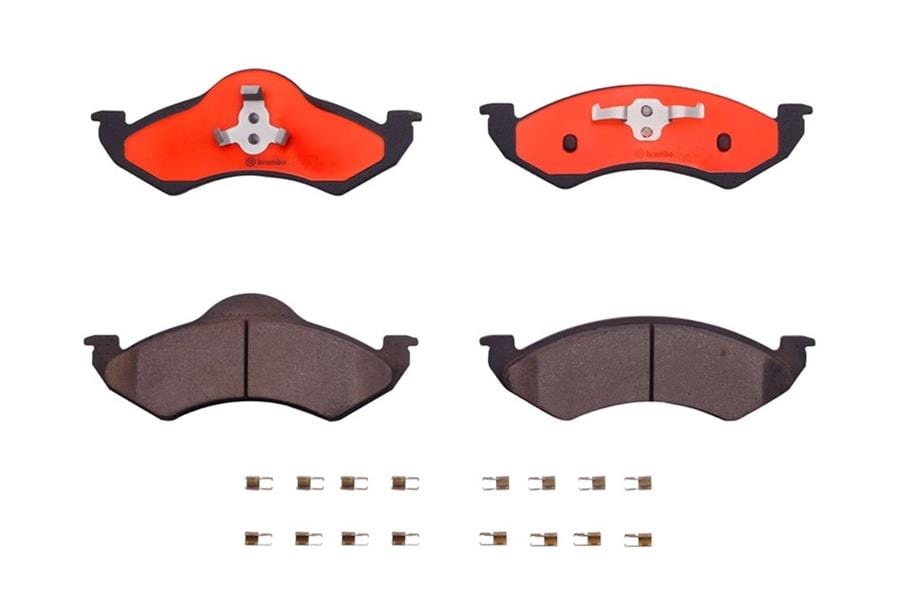 Brembo Brembo NAO Ceramic Brake Pads P18005N Autofit