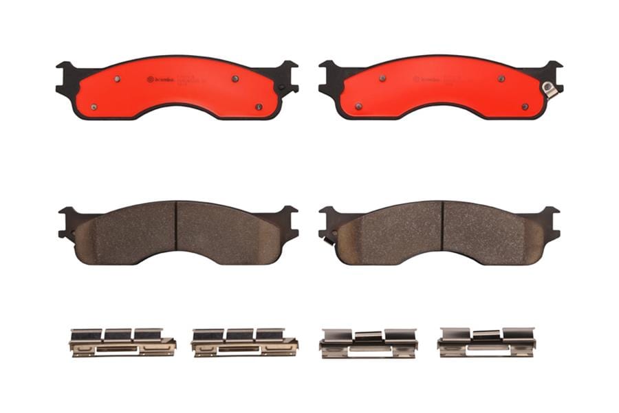 Brembo Brembo NAO Ceramic Brake Pads P18011N Autofit