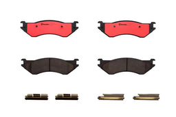 Brembo Brembo NAO Ceramic Brake Pads P18019N Autofit