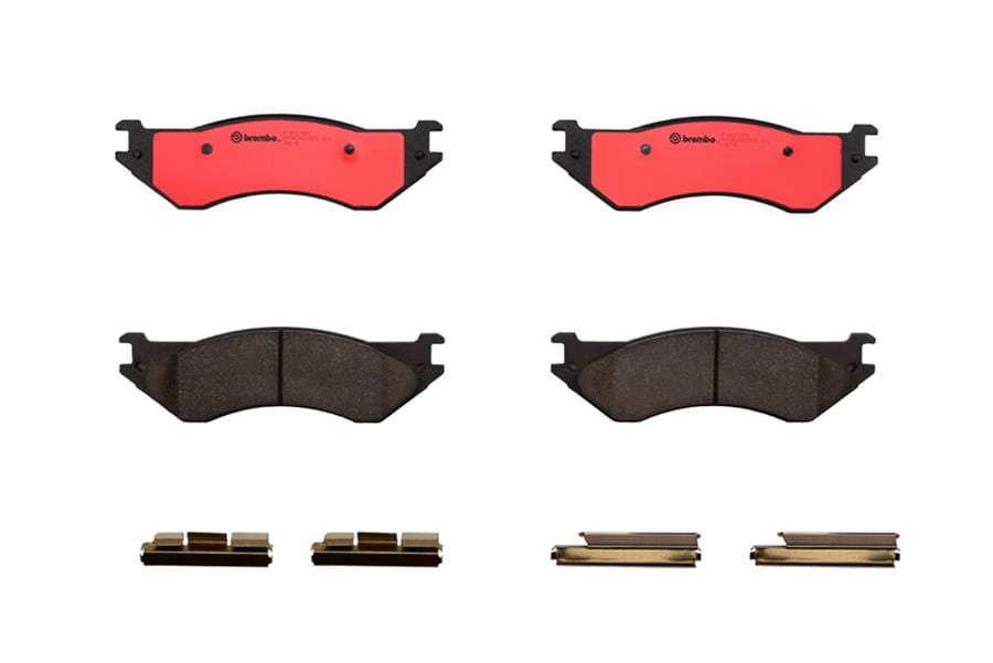 Brembo Brembo NAO Ceramic Brake Pads P18019N Autofit