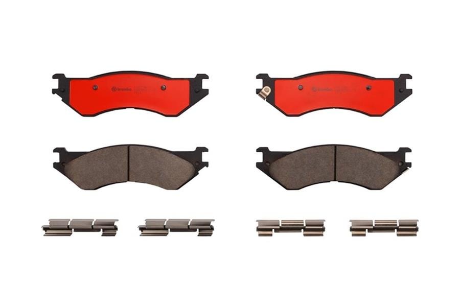 Brembo Brembo NAO Ceramic Brake Pads P18023N Autofit