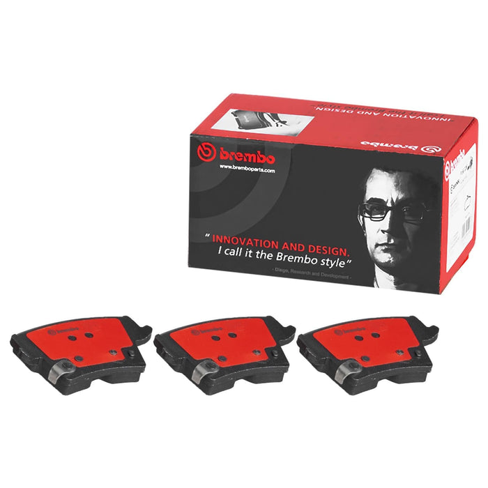 Brembo Brembo NAO Ceramic Brake Pads P18033N Autofit