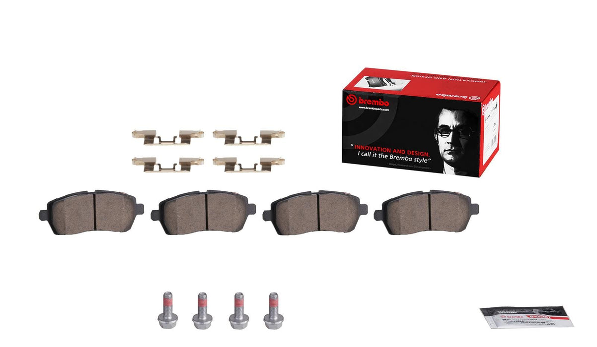 Brembo Brembo NAO Ceramic Brake Pads P24072N Autofit