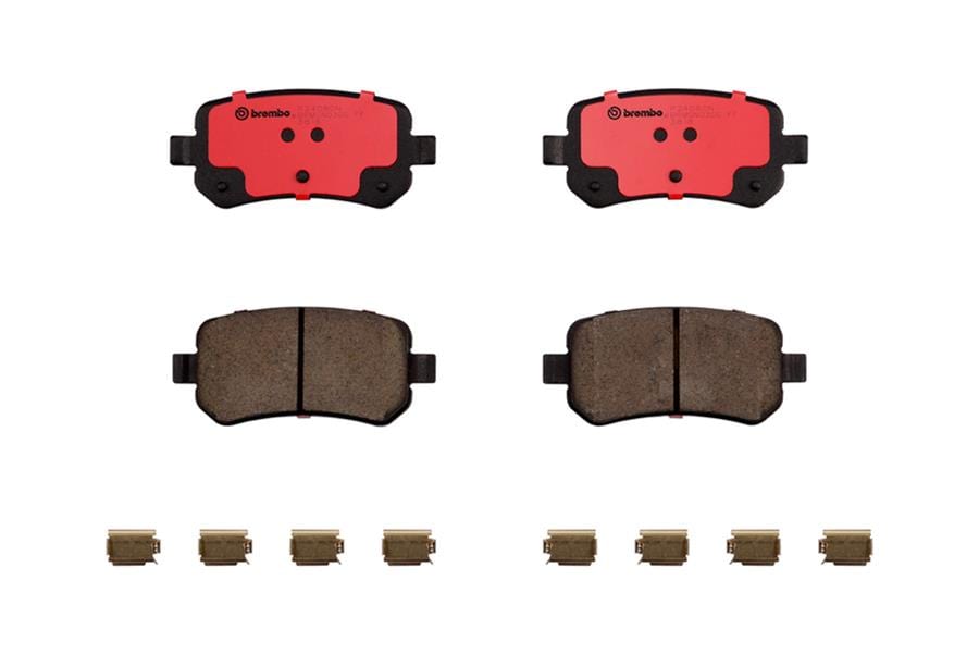 Brembo Brembo NAO Ceramic Brake Pads P24080N Autofit