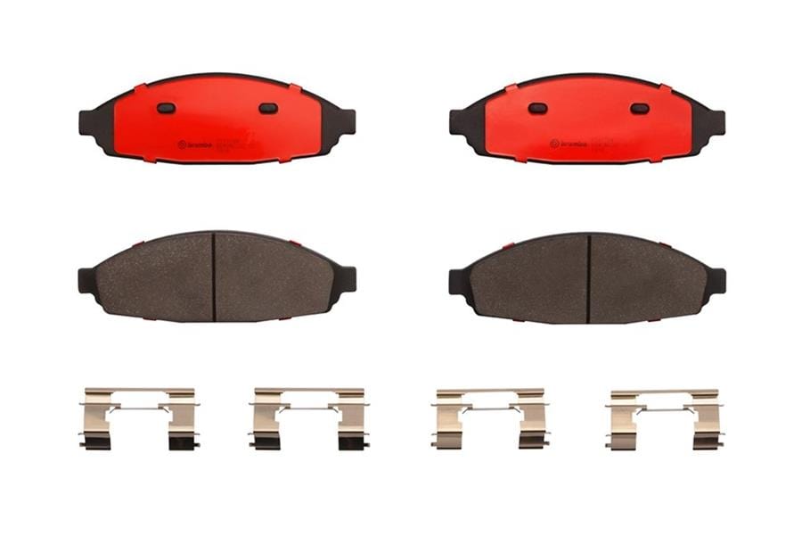 Brembo Brembo NAO Ceramic Brake Pads P24128N Autofit