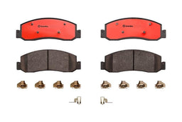 Brembo Brembo NAO Ceramic Brake Pads P24130N Autofit