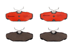 Brembo Brembo NAO Ceramic Brake Pads P24132N Autofit