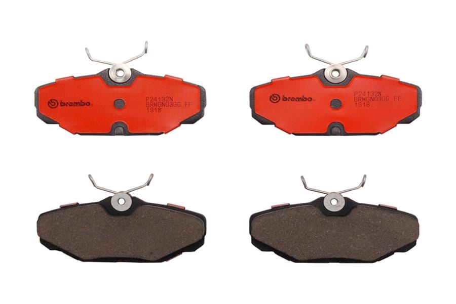 Brembo Brembo NAO Ceramic Brake Pads P24132N Autofit