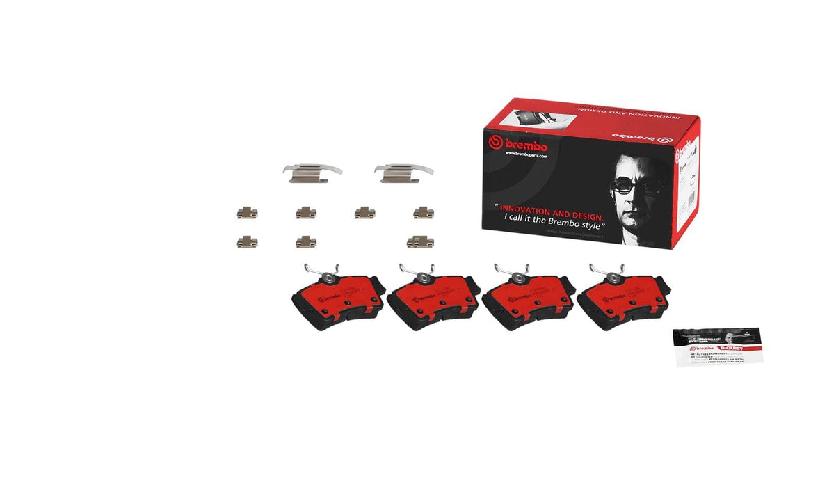 Brembo Brembo NAO Ceramic Brake Pads P24133N Autofit