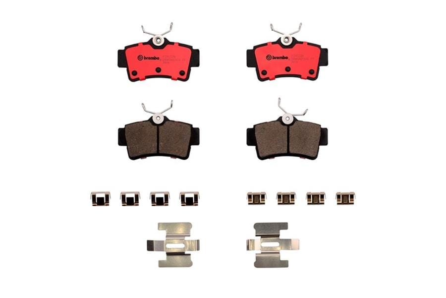 Brembo Brembo NAO Ceramic Brake Pads P24133N Autofit