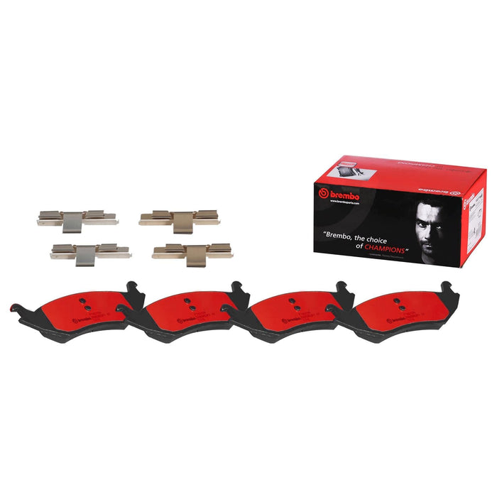 Brembo Brembo NAO Ceramic Brake Pads P24229N Autofit