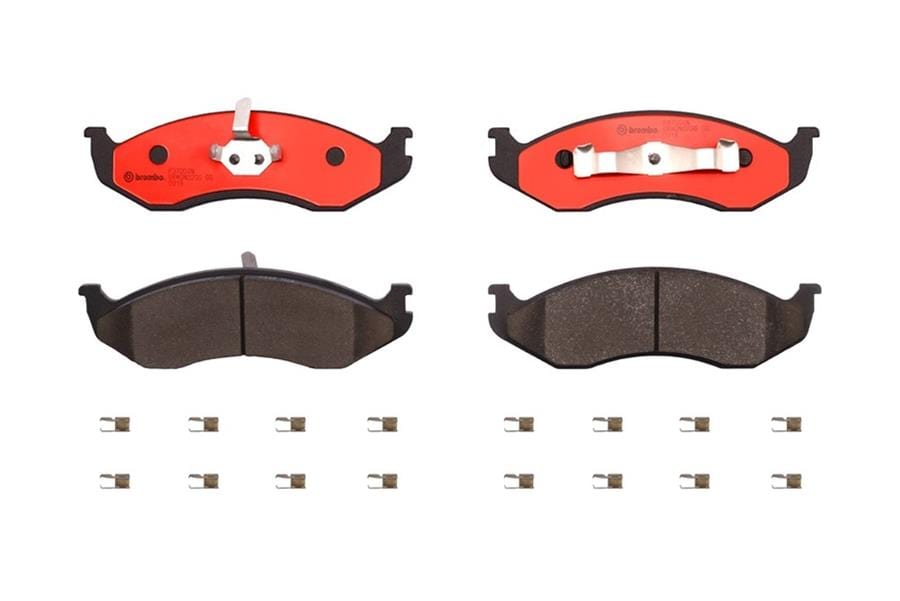 Brembo Brembo NAO Ceramic Brake Pads P37004N Autofit