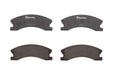 Brembo Brembo NAO Ceramic Brake Pads P37008N Autofit