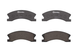 Brembo Brembo NAO Ceramic Brake Pads P37008N Autofit