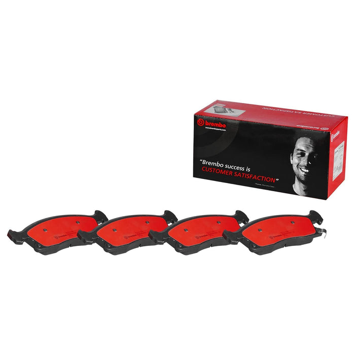 Brembo Brembo NAO Ceramic Brake Pads P37017N Autofit