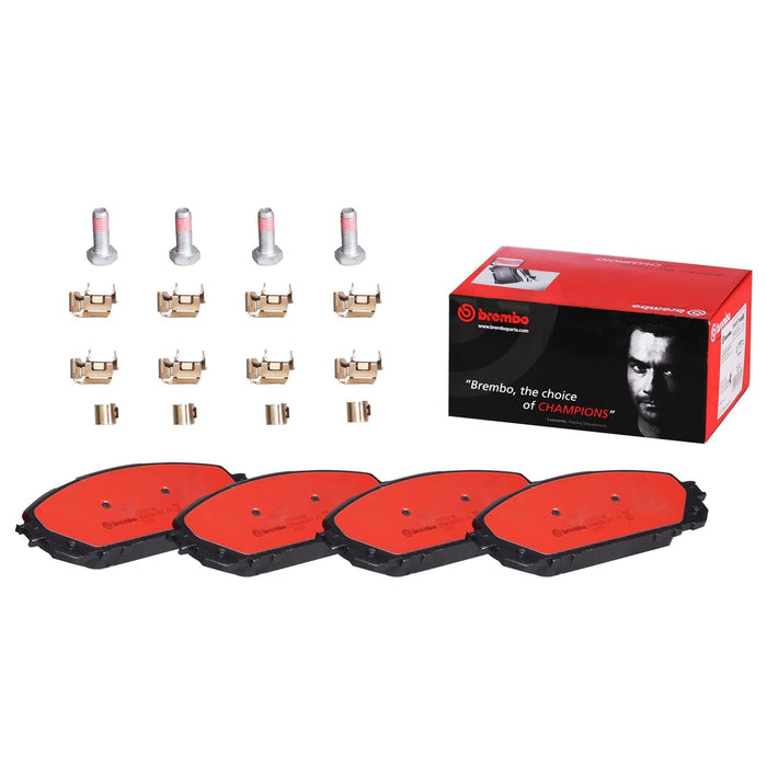 Brembo Brembo NAO Ceramic Brake Pads P37021N Autofit