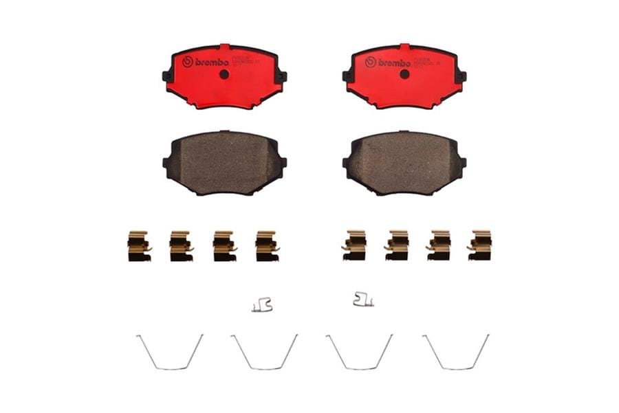 Brembo Brembo NAO Ceramic Brake Pads P49020N Autofit
