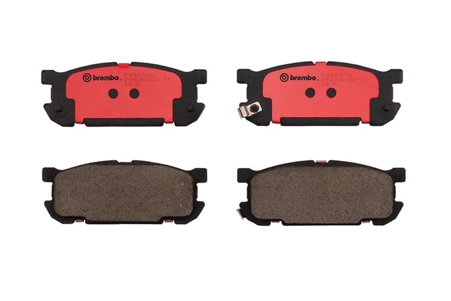 Brembo Brembo NAO Ceramic Brake Pads P49030N Autofit
