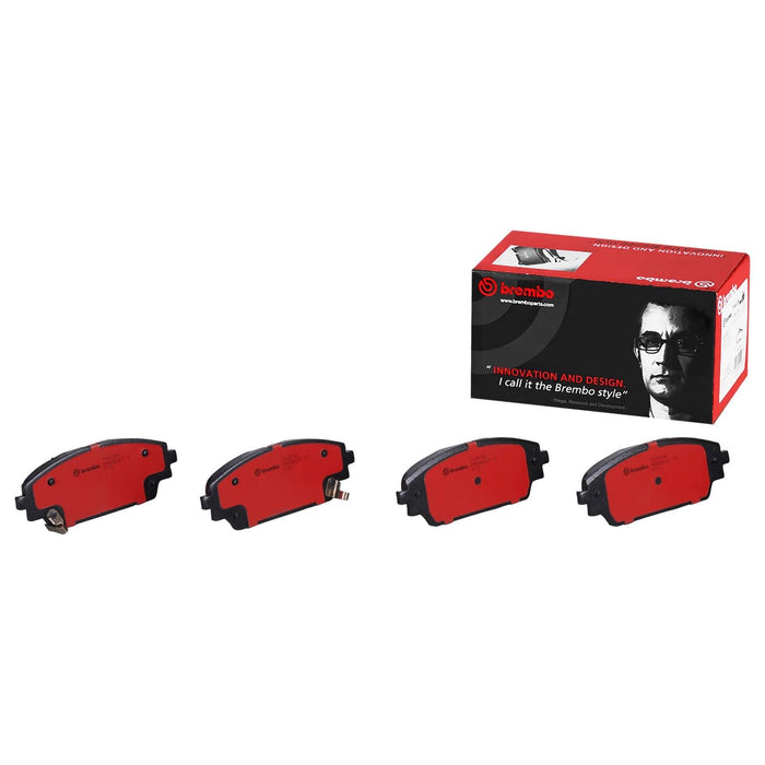 Brembo Brembo NAO Ceramic Brake Pads P49050N Autofit