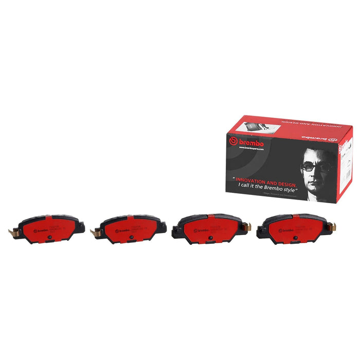 Brembo Brembo NAO Ceramic Brake Pads P49053N Autofit