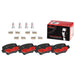 Brembo Brembo NAO Ceramic Brake Pads P50090N Autofit