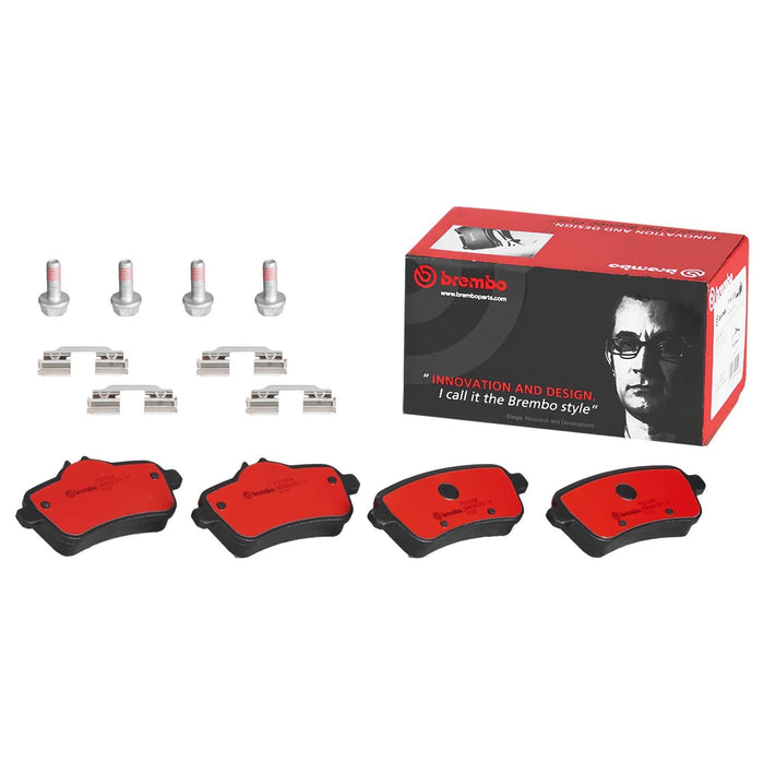 Brembo Brembo NAO Ceramic Brake Pads P50100N Autofit