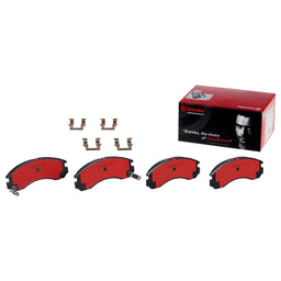 Brembo Brembo NAO Ceramic Brake Pads P54017N Autofit