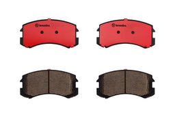 Brembo Brembo NAO Ceramic Brake Pads P54041N Autofit