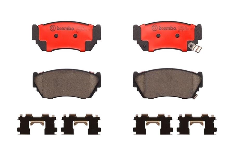 Brembo Brembo NAO Ceramic Brake Pads P56027N Autofit