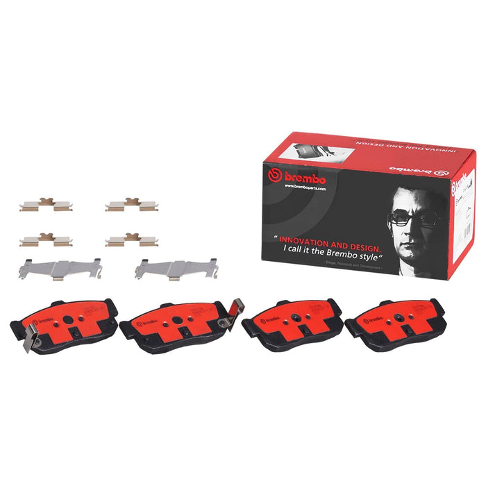 Brembo Brembo NAO Ceramic Brake Pads P56029N Autofit