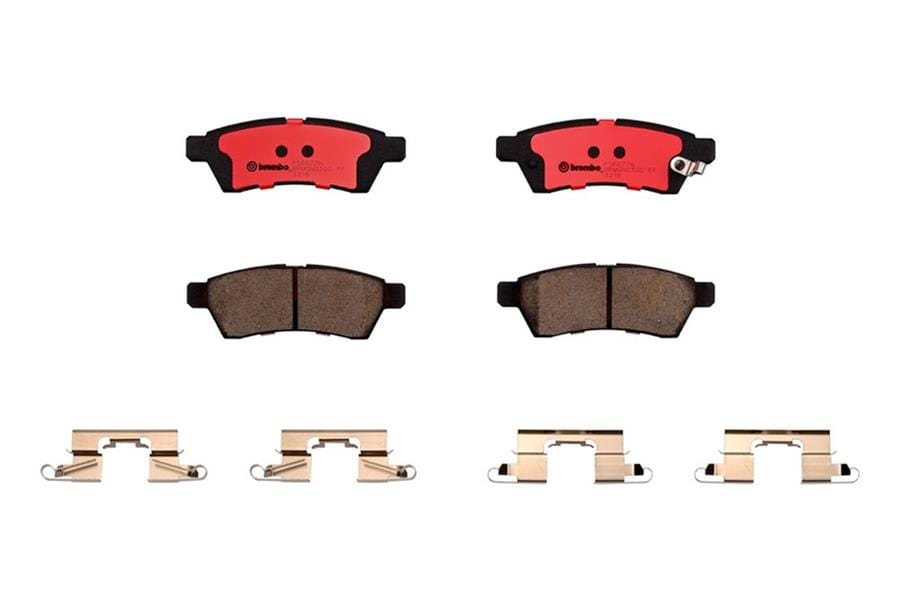 Brembo Brembo NAO Ceramic Brake Pads P56077N Autofit