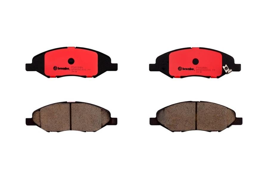 Brembo Brembo NAO Ceramic Brake Pads P56088N Autofit
